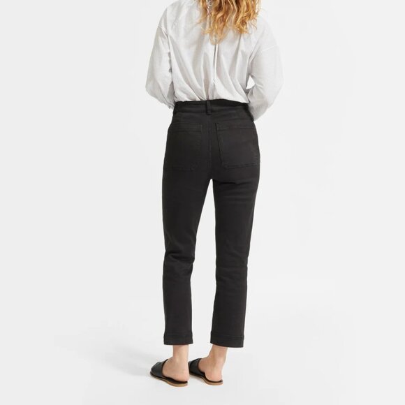 Everlane The Slim Leg Crop Regular Black - Picture 2 of 14